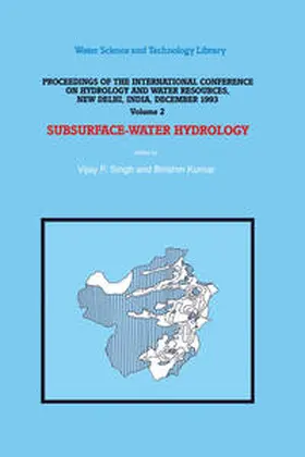 Singh / Kumar |  Subsurface-Water Hydrology | eBook | Sack Fachmedien