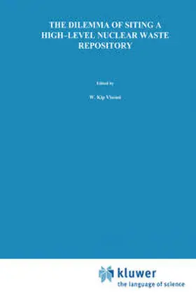 Easterling / Kunreuther | The Dilemma of Siting a High-Level Nuclear Waste Repository | E-Book | sack.de