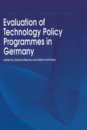 Becher / Kuhlmann | Evaluation of Technology Policy Programmes in Germany | E-Book | sack.de