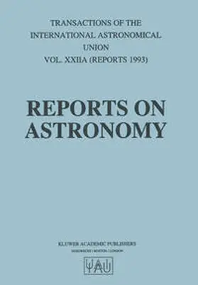 Bergeron | Reports on Astronomy | E-Book | www.sack.de