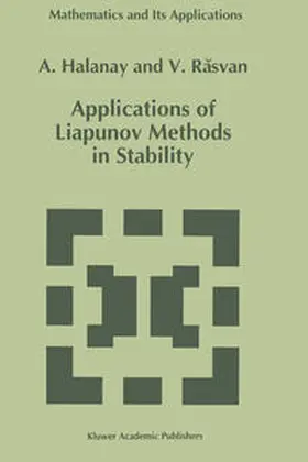 Halanay / Rasvan | Applications of Liapunov Methods in Stability | E-Book | www.sack.de