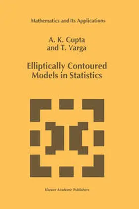 Gupta / Varga | Elliptically Contoured Models in Statistics | E-Book | sack.de
