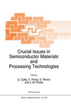 Coffa / Priolo / Rimini | Crucial Issues in Semiconductor Materials and Processing Technologies | E-Book | sack.de