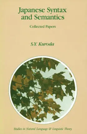Kuroda | Japanese Syntax and Semantics | E-Book | sack.de