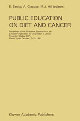 Benito / Giacosa / Hill | Public Education on Diet and Cancer | E-Book | www.sack.de