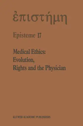 Shenkin |  Medical Ethics: Evolution, Rights and the Physician | eBook | Sack Fachmedien