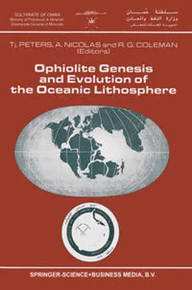 Peters / Nicolas / Coleman |  Ophiolite Genesis and Evolution of the Oceanic Lithosphere | eBook | Sack Fachmedien