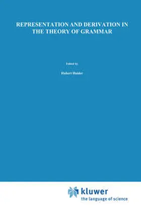 Haider / Netter |  Representation and Derivation in the Theory of Grammar | eBook | Sack Fachmedien