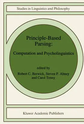 Berwick / Abney / Tenny |  Principle-Based Parsing | eBook | Sack Fachmedien