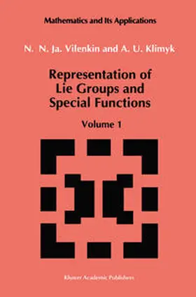 Vilenkin / Klimyk | Representation of Lie Groups and Special Functions | E-Book | sack.de