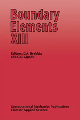 Brebbia / Gipson |  Boundary Elements XIII | eBook | Sack Fachmedien