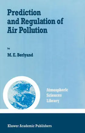 Berlyand |  Prediction and Regulation of Air Pollution | eBook | Sack Fachmedien