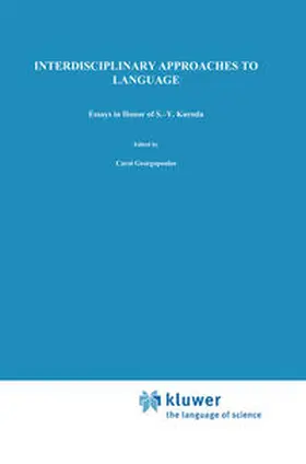 Georgopoulos / Ishihara | Interdisciplinary Approaches to Language | E-Book | www.sack.de
