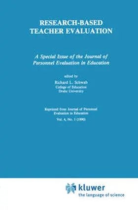 Schwab |  Research-Based Teacher Evaluation | eBook | Sack Fachmedien