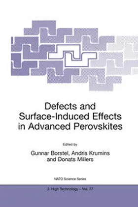 Borstel / Krumins / Millers | Defects and Surface-Induced Effects in Advanced Perovskites | E-Book | sack.de