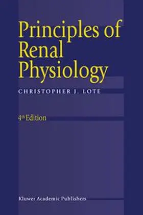 Lote |  Principles of Renal Physiology | eBook | Sack Fachmedien