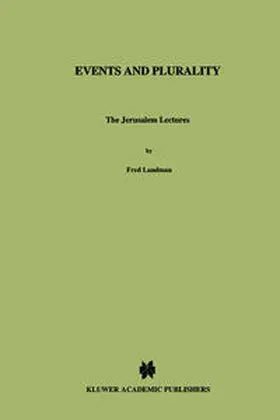 Landman |  Events and Plurality | eBook | Sack Fachmedien