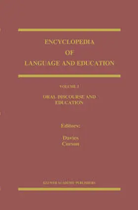 Davies / Corson |  Oral Discourse and Education | eBook | Sack Fachmedien
