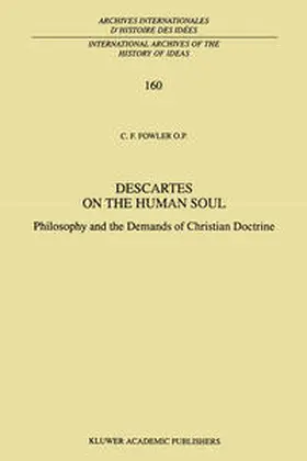 Fowler | Descartes on the Human Soul | E-Book | www.sack.de