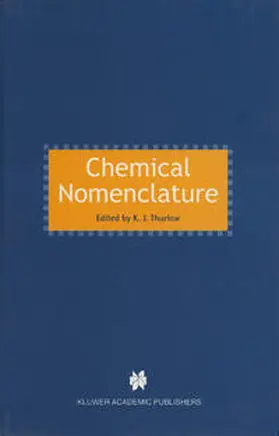 Thurlow | Chemical Nomenclature | E-Book | www.sack.de