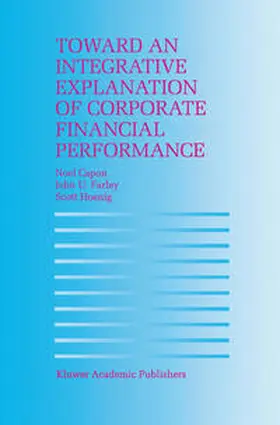 Capon / Farley / Hoenig | Toward an Integrative Explanation of Corporate Financial Performance | E-Book | www.sack.de