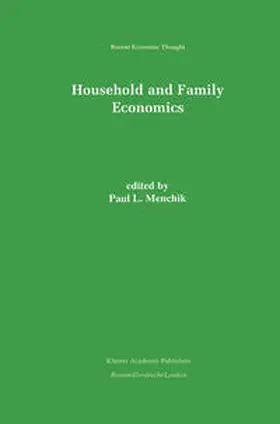 Menchik |  Household and Family Economics | eBook | Sack Fachmedien