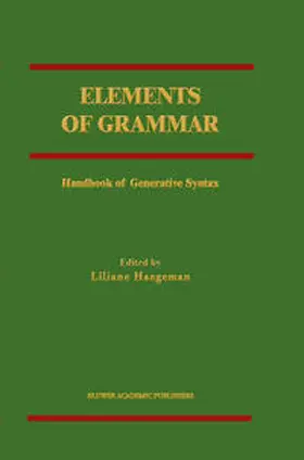 Haegeman | Elements of Grammar | E-Book | www.sack.de