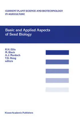 Ellis / Black / Murdoch |  Basic and Applied Aspects of Seed Biology | eBook | Sack Fachmedien