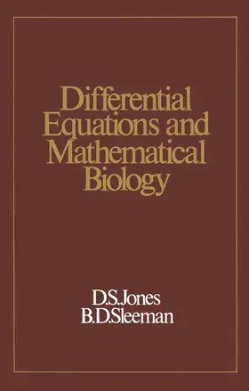 Jones |  Differential Equations and Mathematical Biology | Buch |  Sack Fachmedien