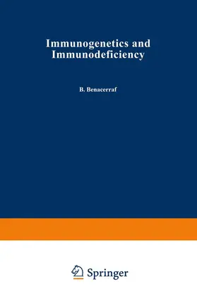 Benacerraf |  Immunogenetics and Immunodeficiency | Buch |  Sack Fachmedien