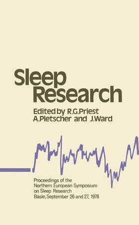 Priest / Ward / Fletscher | Sleep Research | Buch | 978-94-011-6228-9 | sack.de