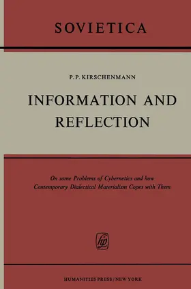 Kirschenmann | Information and Reflection | Buch | 978-94-011-6814-4 | www.sack.de