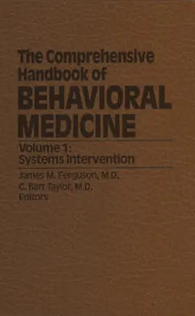 Ferguson / Taylor |  The Comprehensive Handbook of Behavioral Medicine | eBook | Sack Fachmedien