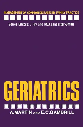 Martin / Gambrill |  Geriatrics | Buch |  Sack Fachmedien