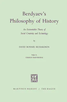 Richardson |  Berdyaev's Philosophy of History | Buch |  Sack Fachmedien