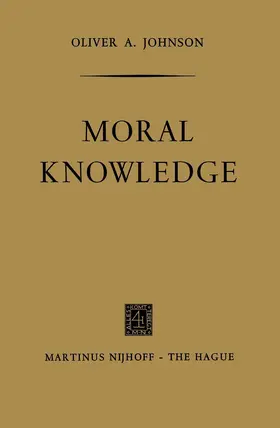 Johnson |  Moral Knowledge | Buch |  Sack Fachmedien