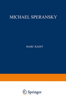 Raeff |  Michael Speransky | eBook | Sack Fachmedien