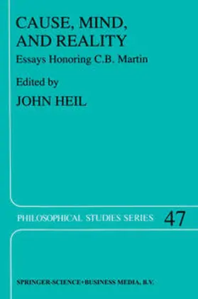 Heil | Cause, Mind, and Reality | E-Book | www.sack.de