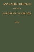  Annuaire Européen / European Yearbook | Buch |  Sack Fachmedien
