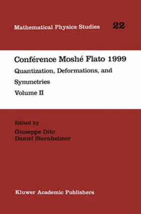 Dito / Sternheimer |  Conférence Moshé Flato 1999 | eBook | Sack Fachmedien