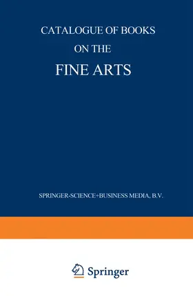 Nijhoff |  Catalogue of Books on the Fine Arts | Buch |  Sack Fachmedien