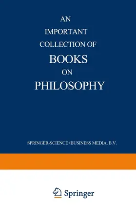 Nijhoff |  An Important Collection of Books on Philosophy | Buch |  Sack Fachmedien