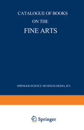 Nijhoff |  Catalogue of Books on the Fine Arts | eBook | Sack Fachmedien