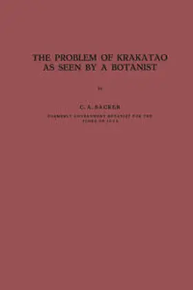 Backer | The Problem of Krakatao as Seen by a Botanist | E-Book | www.sack.de