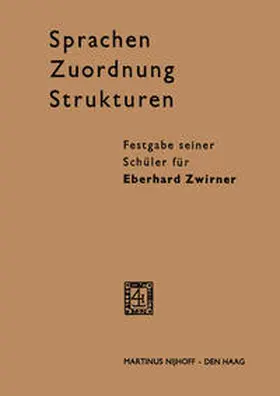 Zwirner | Sprachen - Zuordnung - Strukturen | E-Book | www.sack.de