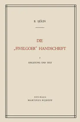 Sjölin | Die „Fivelgoer“ Handschrift | E-Book | www.sack.de