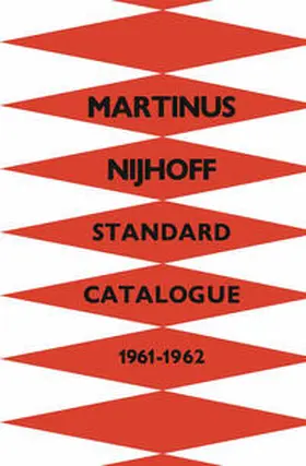 Nijhoff |  An Important Collection of Old and New Books, Standard Works and Periodical Sets | eBook | Sack Fachmedien