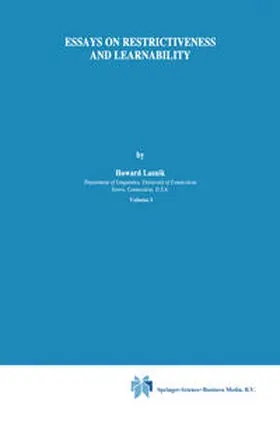Lasnik | Essays on Restrictiveness and Learnability | E-Book | sack.de