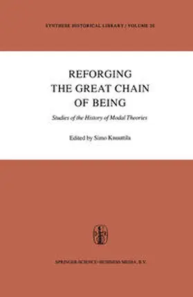 Knuuttila |  Reforging the Great Chain of Being | eBook | Sack Fachmedien