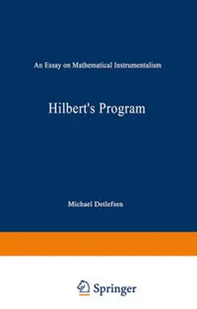 Detlefsen | Hilbert’s Program | E-Book | www.sack.de
